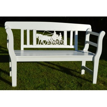 Pferde Gartenbank für Reiter & Pferdefans: Dressur/Springen/Polo/Zucht