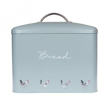 Brotdose Landhaus Stil kaufen, Brotdose Shabby Chic Stil kaufen, Brotdose Metall kaufen: Brotdose Hühnermotiv