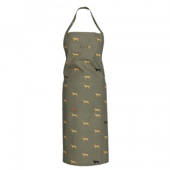 Labradorschürze von Sophie Allport, Kochschürze mit Labradormotiven, Geschenke für Labradorbesitzer