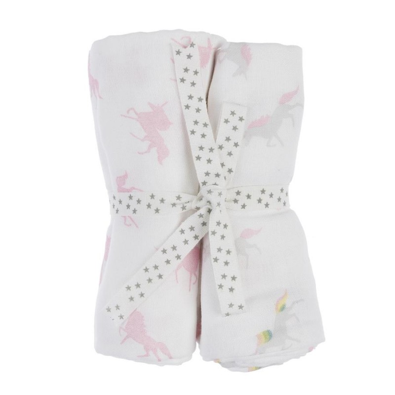 Baby Einhorntücher von Sophie Allport, Spucktücher für Babys mit Einhornmotiven, Einhorn Baby Musselintücher, Einhorngeschenke Baby Einhorntücher von Sophie Allport, Spucktücher für Babys mit Einhornmotiven, Einhorn Baby Musselintücher, Einhorngeschenke