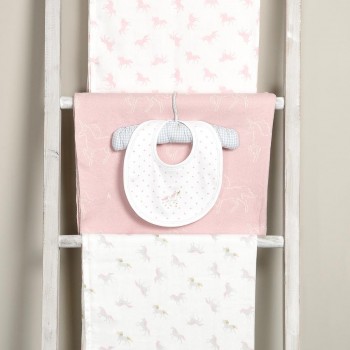 Einhorngeschenke für Babys: Babytücher mit Einhornmotiven, Baby Musselintücher Sophie Allport