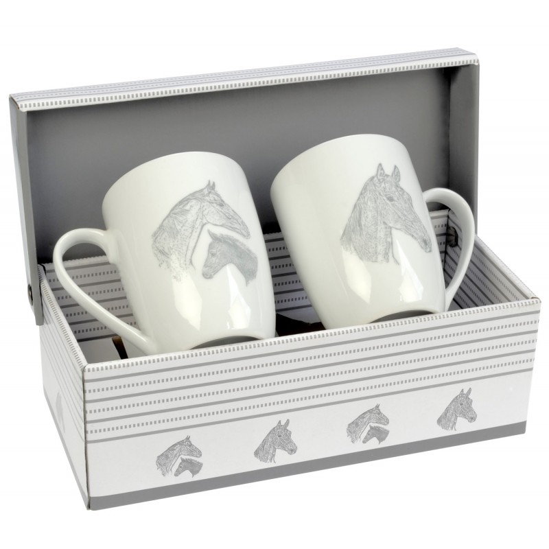 Pferdetassen, Reitertassen, Pferde Kaffeebecher für ReiterInnen, Pferde Kaffeetassen