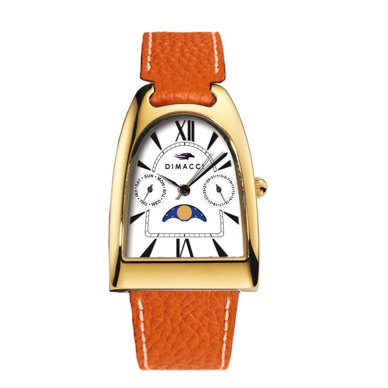 Dimacci Reiterschmuck / Pferdeschmuck, Armbanduhren in Steigbügelform Dimacci Reiterschmuck / Pferdeschmuck, Armbanduhren in Steigbügelform
