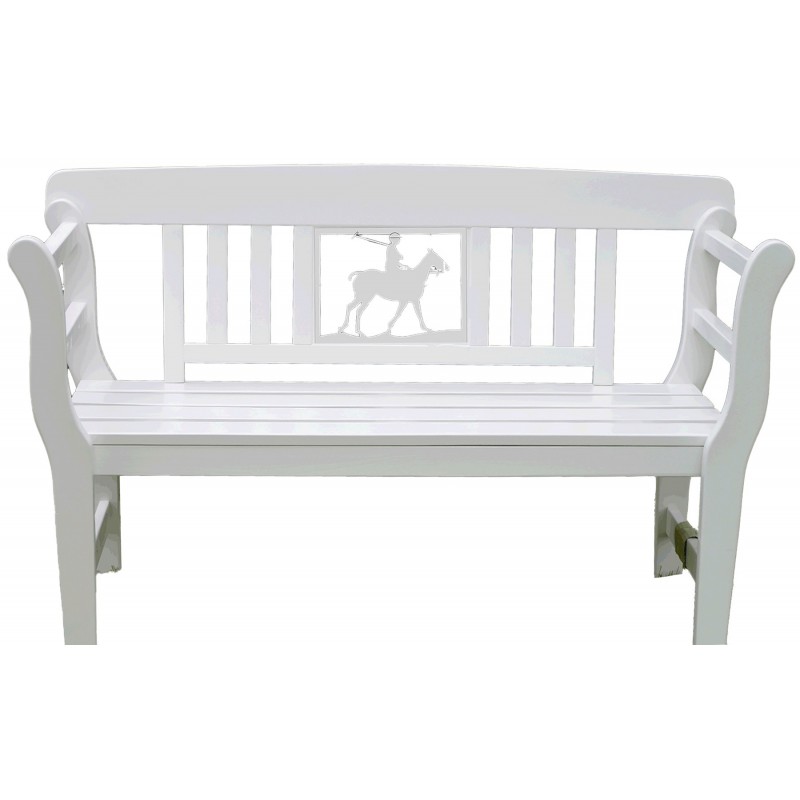 Pferde Gartenbank für Reiter & Pferdefans: Dressur/Springen/Polo/Zucht