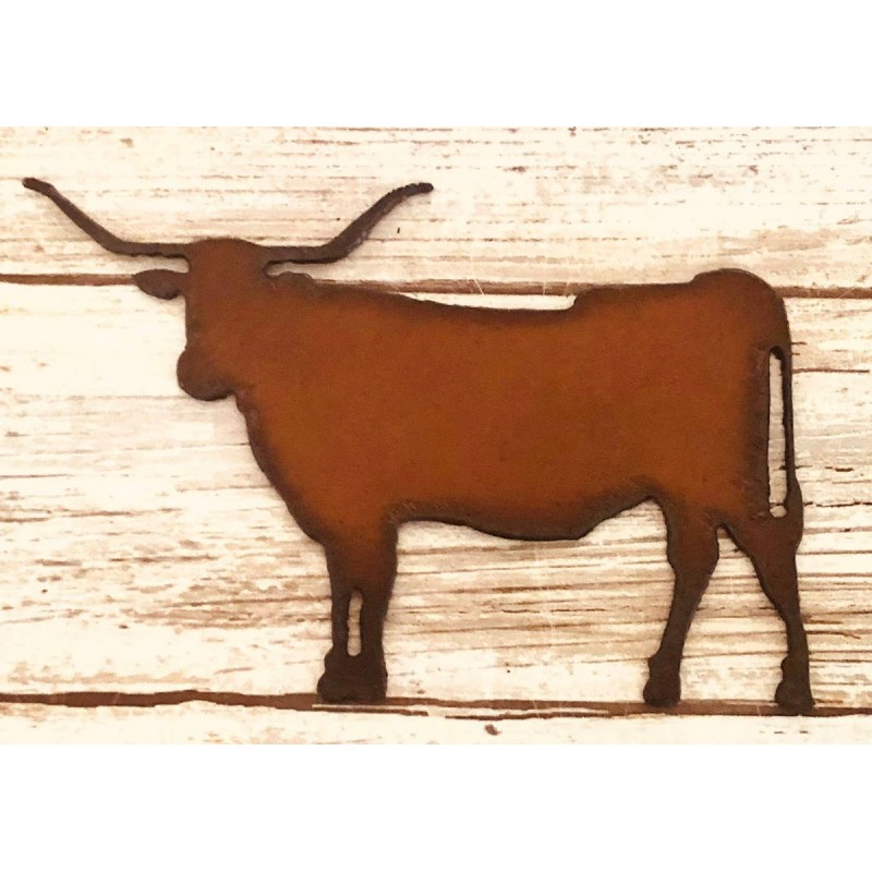 Stier Kühlschrankmagnet Stier Magnet Kuh Magnet Longhorn Magnet Westernreiter Magnet