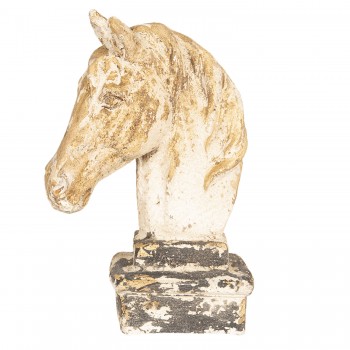 Pferdekopf Skulptur