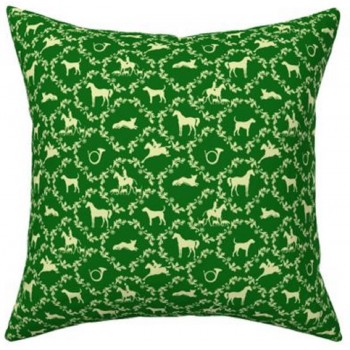 Kissen mit Jagdmotiven...