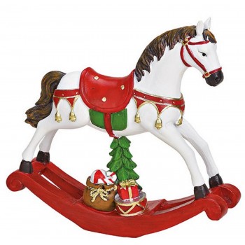 Weihnachts-Schaukelpferd