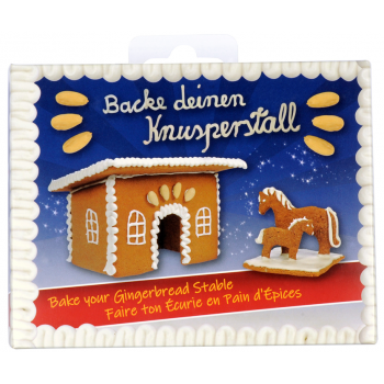 Lebkuchenstall Backset Exklusive Pferdegeschenke, Wichtelgeschenke für ReiterInnen