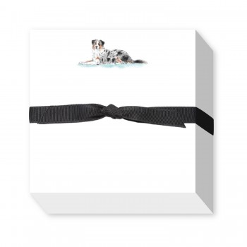 Hundegeschenke, Geschenke für BesitzerInnen Australian Shepherd Notizblock, Australian Shepherd Notizzettel, Notepad
