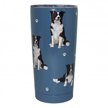 Border Collie Thermobecher Border Collie Coffee-to-Go-Becher Border Collie Kaffeebecher kaufen