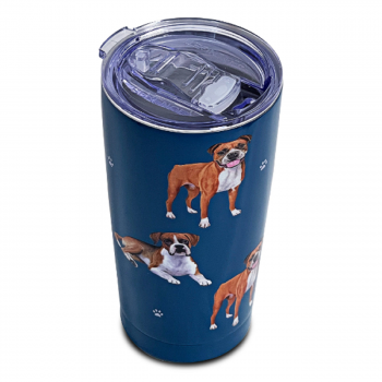 Geschenke für Boxer Besitzer kaufen: Boxer Getränkebecher Boxer Thermobecher Boxer Kaffeetasse Boxer Kaffeebecher