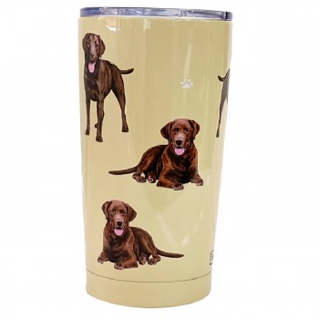 Geschenke für Labrador Besitzer kaufen: Labrador Thermobecher Labrador Coffee-to-Becher Labrador