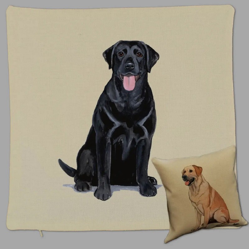 Labrador Geschenke kaufen: Labradorkissen Labrador Kissen Deko Labrador Deko Kissen Labrador