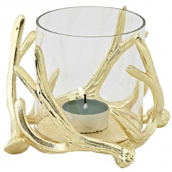 Kleines Windlicht Glas mit...