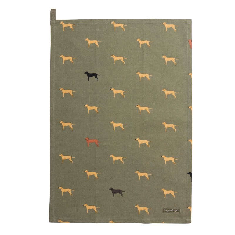 Geschirrtücher / Küchentuch mit Labradorzeichnung /Retrievermotiv /-bild von Sophie Allport. Geschenke für HundebesitzerInnen Geschirrtücher / Küchentuch mit Labradorzeichnung /Retrievermotiv /-bild von Sophie Allport. Geschenke für HundebesitzerInnen