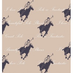 Polo Geschenkpapier für PolospielerInnen und Polofans, Pferde Geschenkverpackungen für Pferdefans