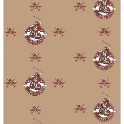 Polo Geschenkpapier mit Polomotiven / Polobildern, Geschenkpapier für Polospielerinnen und Polofans, Polo Geschenke